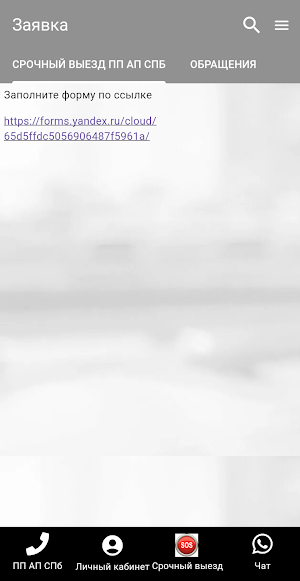 Мобильная помощь ПП АП СПб Screenshot 2