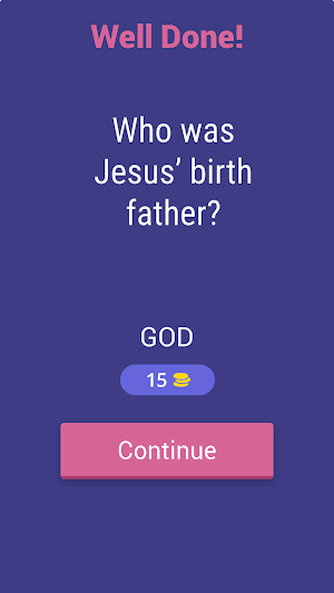 Daily Bible Trivia Screenshot 1