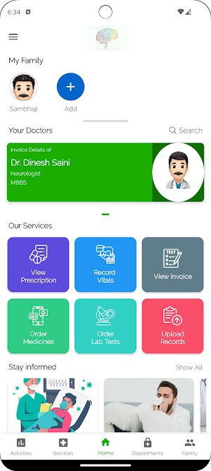 DINESH SAINI NEUROLOGIST Screenshot 0