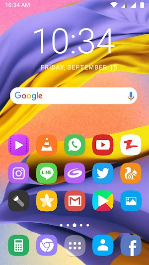 Theme For Samsung Galaxy A34 Screenshot 0