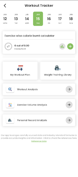 FITNESSTURF Screenshot 2