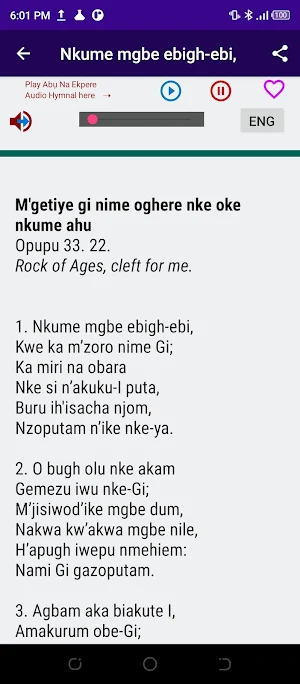 Anglican Hymns & Prayers Screenshot 2