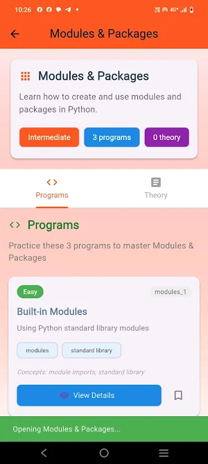 Python Tutorials:Learn Coding Screenshot 2