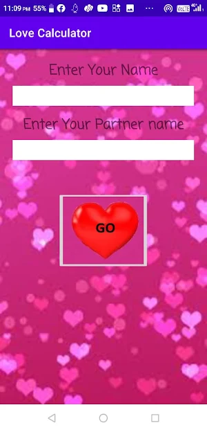 Love Calculator Screenshot 1