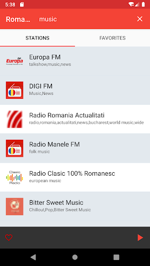 Romania Radio Screenshot 3