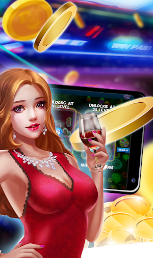 Neon Cascade Casino Slots Screenshot 2