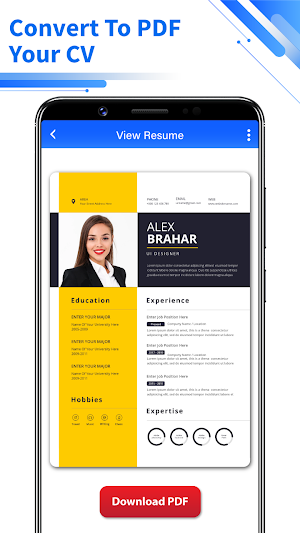 Resume Builder App | CV Maker Screenshot 1