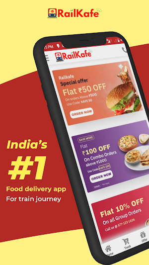 RailKafe - Order Food on Train Screenshot 0