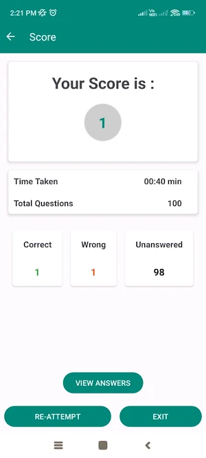 Online Test Series and MCQ Screenshot 1
