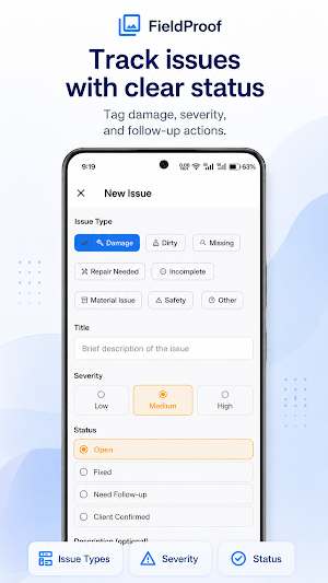 FieldProof Screenshot 3