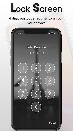iLock Screen - Screen Lock Screenshot 1