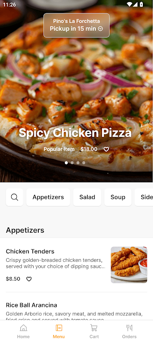 Pino's La Forchetta Screenshot 1
