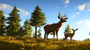 Deer Simulator Forest Animals Screenshot 1