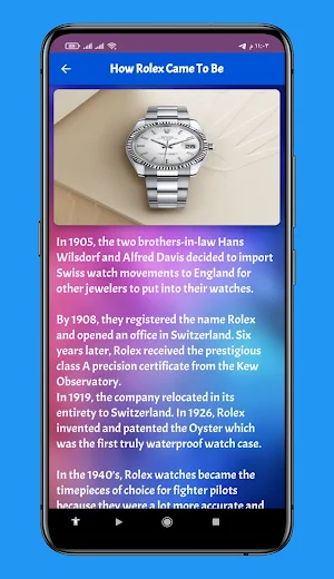 Rolex Watches Price Guide Screenshot 2