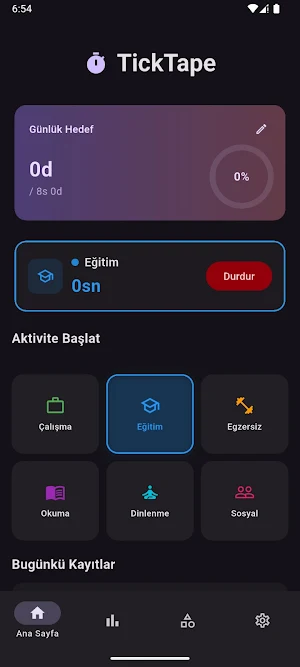 TickTape Screenshot 2