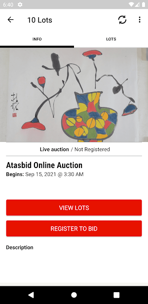 Atasbid Screenshot 1