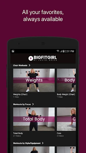 BIG FIT GIRL by Louise Green Screenshot 2