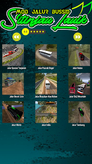 Mod Jalur Busid Sitinjau Lauik Screenshot 3