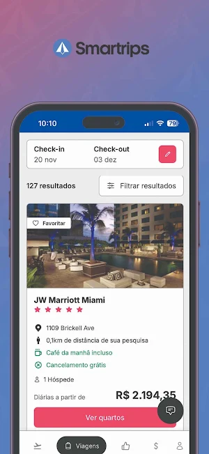 Smartrips Screenshot 1