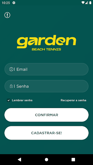 Garden Beach Tennis Screenshot 0