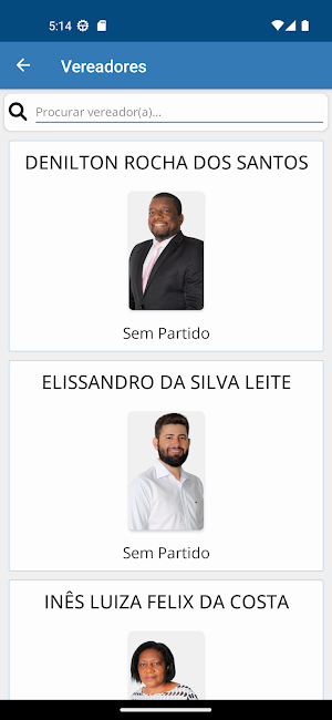 Câmara Municipal de Capivari Screenshot 2