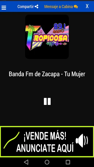 La Tropicosa 89.1 Screenshot 2
