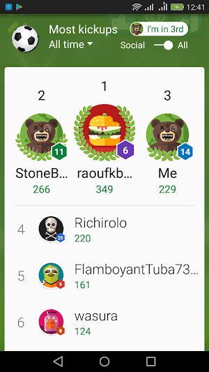 Super Kickups football game Screenshot 1