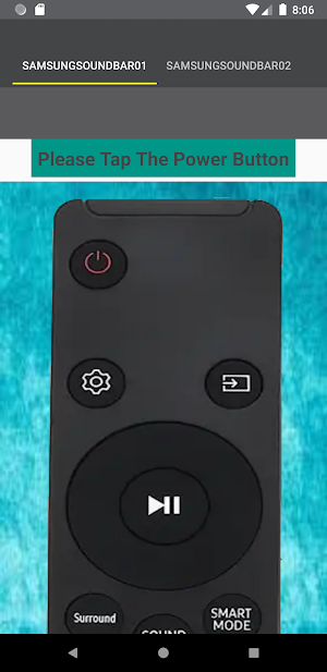 Samsung Soundbar Remote Screenshot 1
