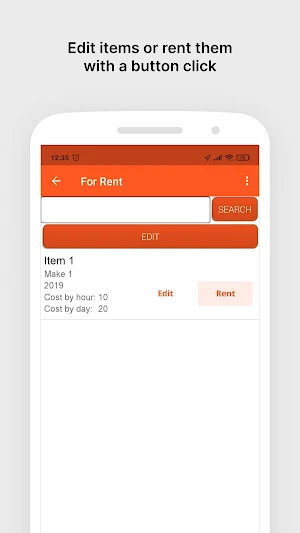 Rental Business Management App Screenshot 2