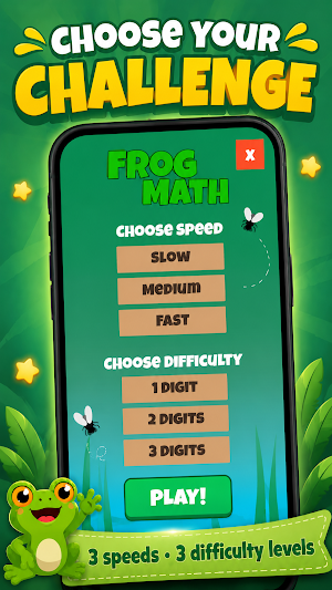 FrogMath - Math Game Screenshot 1