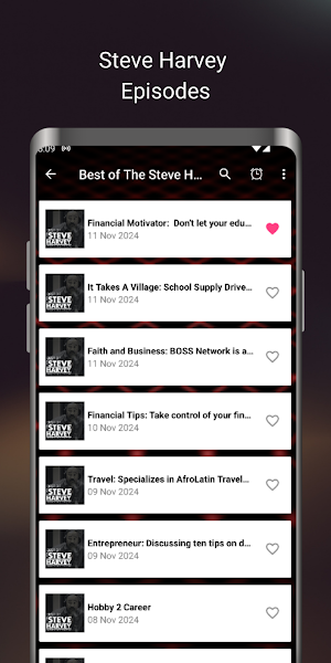 Steve Harvey Podcast Screenshot 2