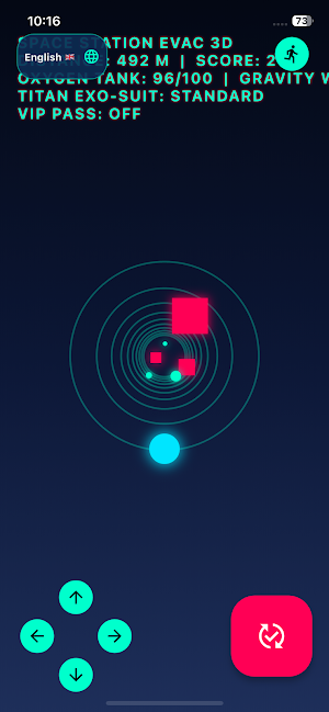 Retro Jetpack Odyssey Screenshot 0