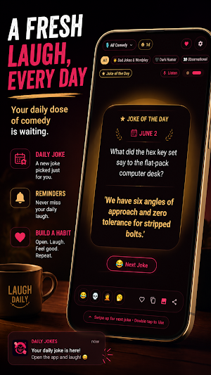 Daily Jokes: Stand-Up Comedy Screenshot 2