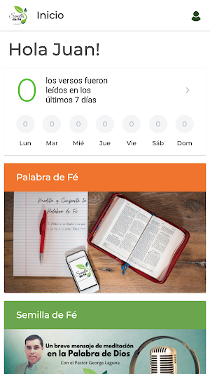Semilla de Fé Screenshot 1