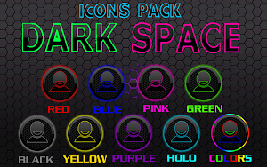 ICON PACK DARK SPACE 2 HOLO Screenshot 1