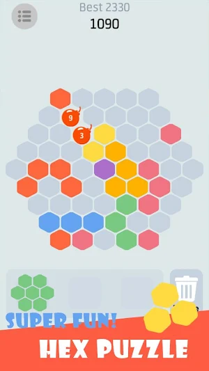 Hex Puzzle - Super fun Screenshot 0