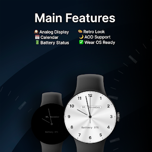 Old School - watch face Screenshot 1