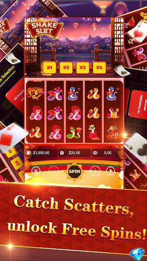 Snake Spin Slots Screenshot 3