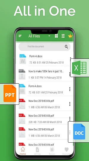 XLSX viewer: Excel Reader Screenshot 1