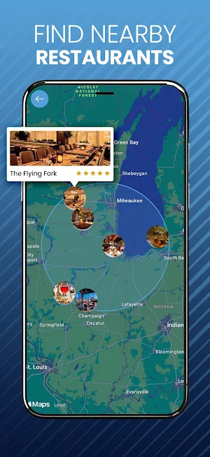 Fly-n-Eat: Pilot Dining App Screenshot 2