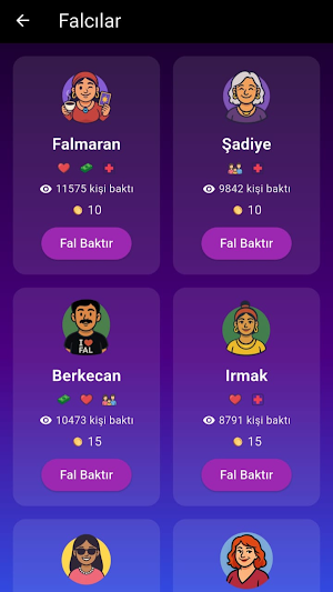 Falmaran - Kahve Falı, Tarot Screenshot 1