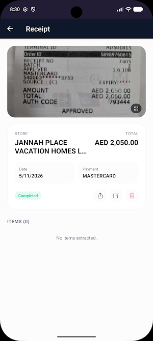 Apical Wallet Screenshot 1