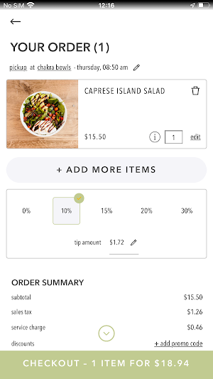 Chakra Bowls Cafe Screenshot 3