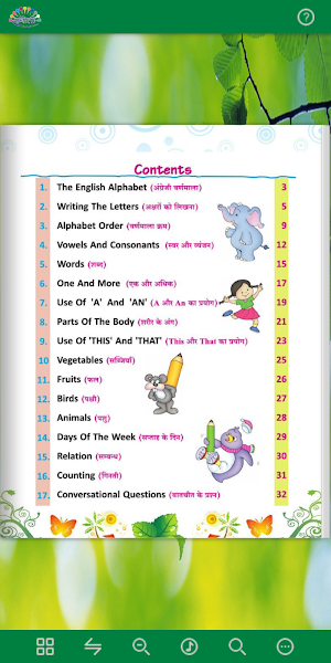 Rangoli English Grammar - 1 Screenshot 1