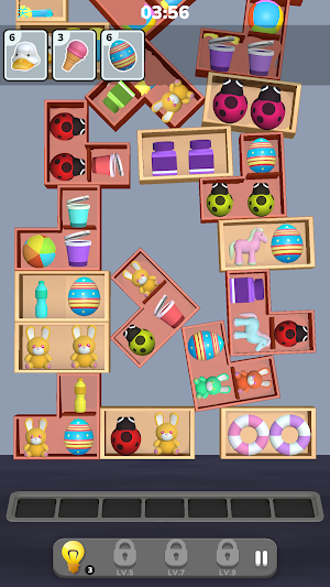 Goods Sort 3D: Physical Game Screenshot 0