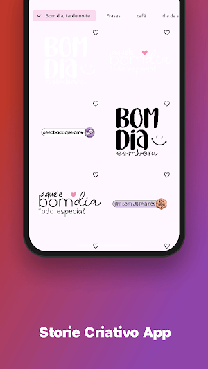 Storie Criativo App Screenshot 1