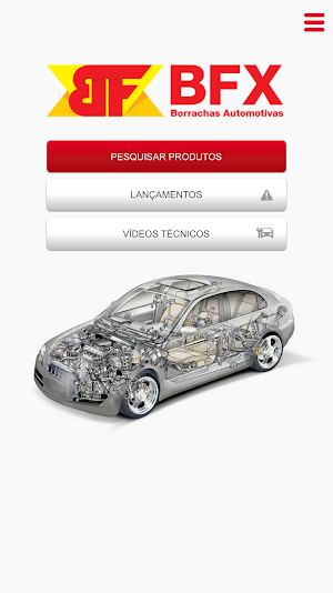 BFX Borrachas Automotivas Screenshot 0
