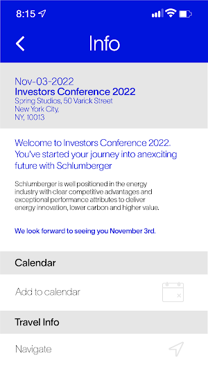 SLB Investors Conference 2022 screenshot 3
