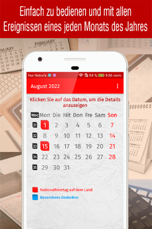 kalender schweiz 2022 Screenshot 1