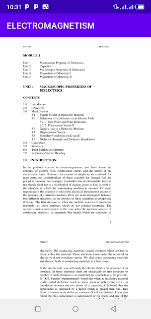 Electromagnetism Notes Screenshot 0